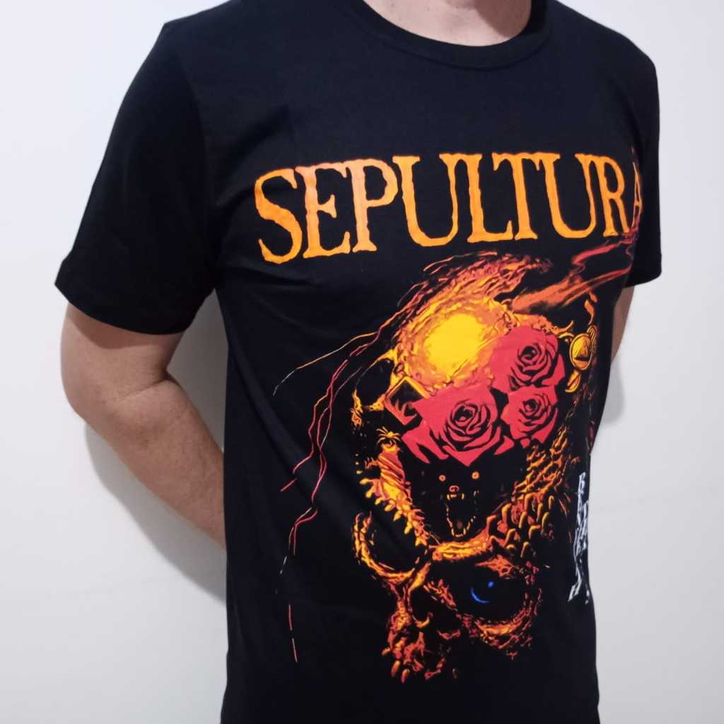 Camiseta Sepultura 389 Banda de Rock