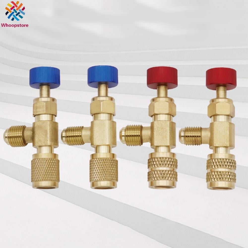 R410 R22 AC Válvula De Enchimento De Ar Condicionado Segurança De Criogênio