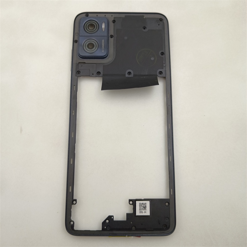 Para Motorola Moto E22 E32 Quadro Central Do Telefone + Lente Da Moldura Câmera + Carcaça Botão Lateral Bezel Peças De Reparo