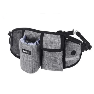 Cintura Bag Outdoor Pet Cintura Pack Com Corda De Tração Multifuncional Sports Running Fitness Training Dog Walking Fanny Pack Bags