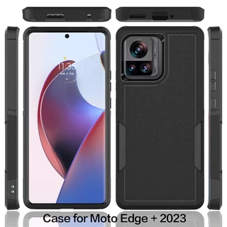 Caixa Para Moto G14 G54 G84 Edge 40 40 Pro 40 Neo Armor TPU + PC Proteção Da Tela Câmera 360 Total Telefone Rígido De Cobertura Pesada