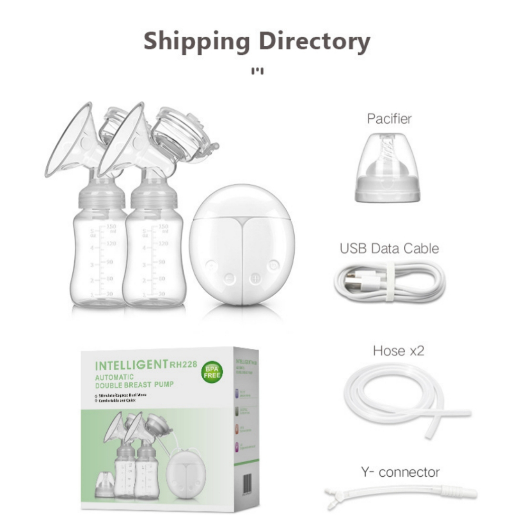 Bomba Elétrica de Leite Bomba de Leite Portátil Dupla