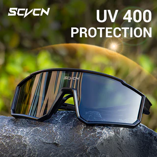 Óculos De Sol Para Ciclismo SCVCN Proteção UV400 Esportivos Homens E Mulheres MTB Bicicleta