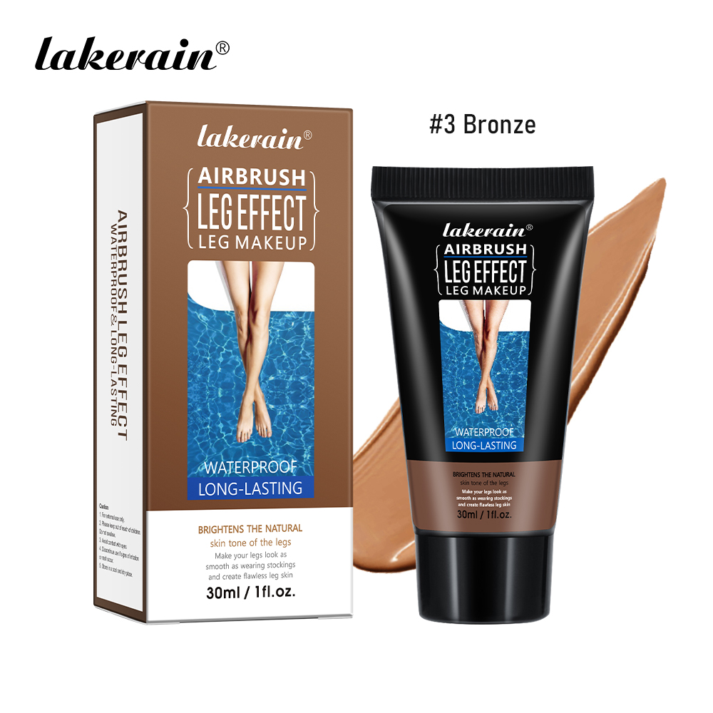 Corretivo Lakerain Base Corporal Para Pernas, À Prova D'água, Cobre ...
