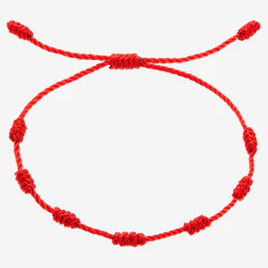 Pulseira De Corda Vermelha De Ano Novo Para Mulheres , Homens , Ajustável , Proteção De 7 Nós , Joia De Mau Olhado , Pre em Oferta na Shopee