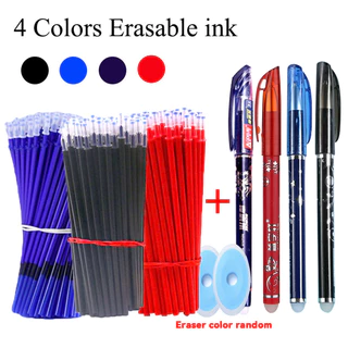 Conjunto De Canetas De Gel Apagáveis WriteEase 33 Unidades-Mágicas De Ponta De Bala De 0.5 Mm Com Borrachas Para Uso Esc em Oferta na Shopee
