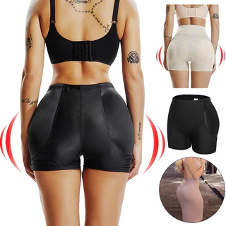 Shorts Femininos Acolchoados Sem Costura – Intensificador De Calcinha Push Up Para Curvas