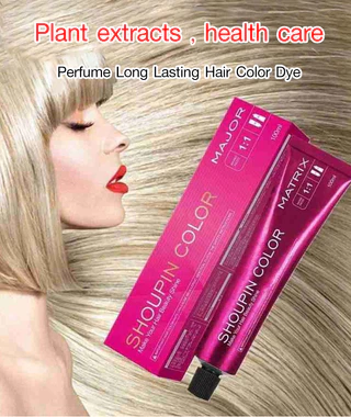 Excelente Creme De Tintura De Cabelo De Cor Super Longa Duração HFH