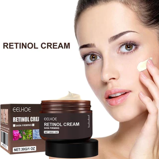 Eelhoe Retinol Creme Facial Desbotamento Rugas Firme Elevador Iluminar Tom Hidratar Nutrir A Pele em Oferta na Shopee
