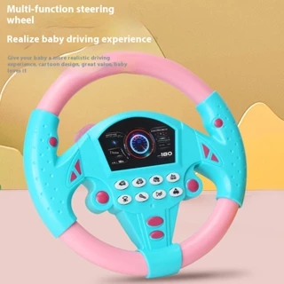 Brinquedo De Volante De Simulação De Bebê-Educação Infantil Montessori Fingir Dirigir Jogar Presente De Natal em Oferta na Shopee