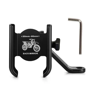 Suporte De Telefone Para Motocicleta Em Liga De Alumínio-Navegação Pilotos De Entrega em Oferta na Shopee