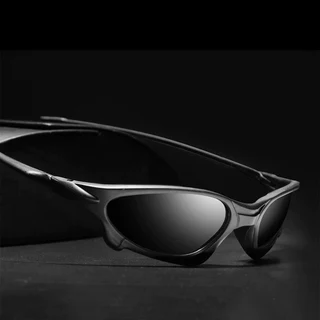 Óculos De Sol Retrô Masculinos – Armação Leve Com Proteção UV Para Motocicleta/Ciclismo em Oferta na Shopee