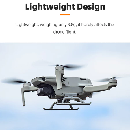 Suporte De Trem De Pouso Brdrc Para Dji Mini 4k/mavic Mini 2/mini Se, Extensor Leve E Protetor De Pé