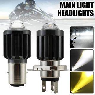 Refletor Para Motocicleta H6BA20D 3570LED Farol De Feixe Alto/Baixo De Cor Dupla Carros Elétricos em Oferta na Shopee