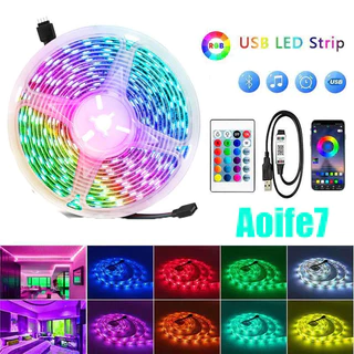 Luz De Tira LED Com Controle Remoto De 24 Teclas USB DC5V Noturna De Fundo De TV Variável Flexível em Oferta na Shopee