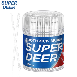 Pacote De Escova De Palito Descartável Para Limpeza De Dentes E Uso Doméstico Com 300 Contagens em Oferta na Shopee