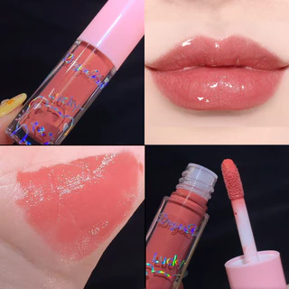 Brilho labial Brilho labial Tintura labial Pérola Brilho labial Hidratante de longa duração Batom espelhado fofo Brilho em Oferta na Shopee