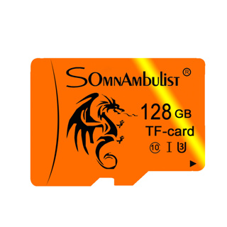 SomnAmbulist Cartão De Alta Velocidade 32GB 64GB128GB A1 Para Equipamentos De Monitoramento Memória TV Móvel Drones 64GB U3 TF 16GB mini SD Card 32GB U1 256GB C10