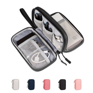 1PC Acessórios Digitais Saco De Armazenamento De Viagem Fonte De Alimentação Multicamadas Capa Protetora Do Disco Rígido Banco De Carga USB flash shield Cabo De Dados Pó Fone De Ouvido
