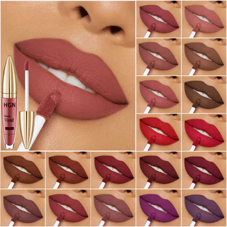 Brilho Labial Veludo Brilho Labial Mate Mate Mate Copo Antiaderente Não Desbotante de Longa Duração Maquiagem Tudo em Combinação Branco