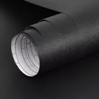 Papel de Parede Preto Papel de Parede Preto Descascador Papel de Parede Preto Sólido Fosco Textura Auto-Adesiva Auto-Adesiva Destacável Película de Vinil Decoração de Parede Bancada de Rolo Reformas Furni Antigo