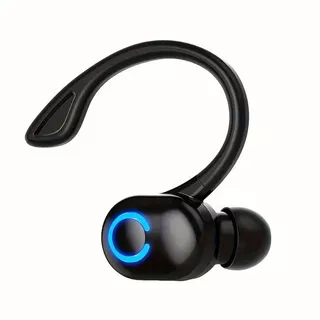 S10 Fones De Ouvido Cor Preta Mini Sem Fio Bluetooth Toque Som Estéreo Único Fone Esportes À Prova Dwaterproof Água Com
