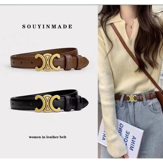Novo Estilo de Cinto de Estilo Influenciador Estilo Influenciador Estilo High-End Feeling ins Style Light Luxury Ladies Fau
