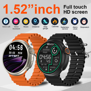 2024 Nova Calculadora De Relógio Despertador De Chamadas Sem Fio Tela De Alta Definição Smartwatch Sports Watch