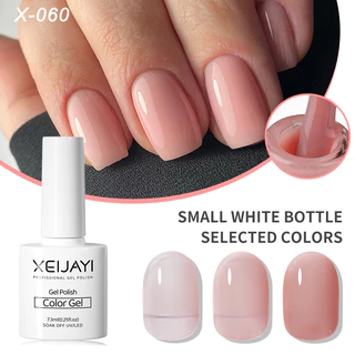 XEIJAYI 7.3Ml Gel Unha Polonês UV/LED Embeber Fora Para Arte Do Prego DIY Salão De Beleza Casa Presente Feriado Mulher