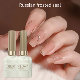 XEIJAYI 2pcs 15ml Russo Fosco Top Coat Gel Polonês Selo UV Neon Art Design Matte Base Popular