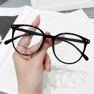 Novos Óculos Minimalistas E Versáteis anti-Azul Com Moldura Redonda , Artística retro-Miopia