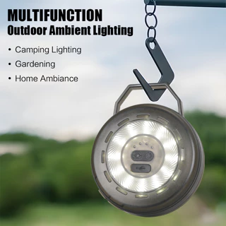 Multifuncional Lâmpada De Acampamento Ao Ar Livre 10M Luz Corda Tenda Atmosfera Emergência Armazenamento Noite Mercado