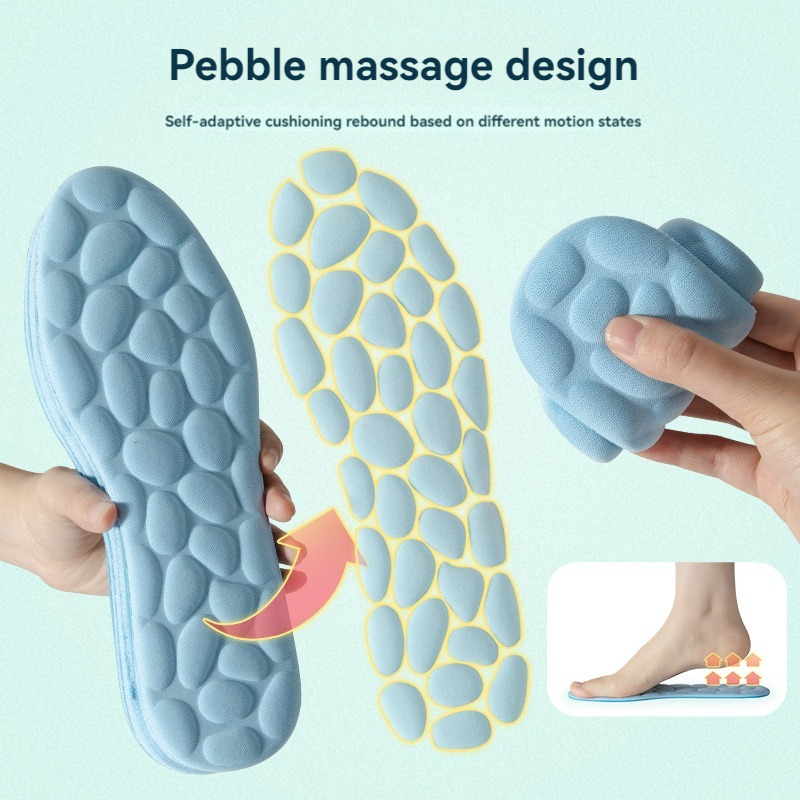 Palmilha De Massagem De Ovos De Ganso Para Conforto , Prevenção De Dores Esportivas E Absorção De Choques