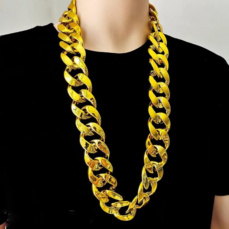 1pc Colar Irregular Banhado A Ouro Para Mulheres Corrente Destacável De ...