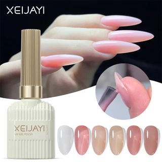 XEIJAYI Conjunto De Esmalte Em Gel De 15 Ml , 6 Peças , Perfeito Para Imersão Ou Casa E Salão De Beleza , Arte Unhas , F