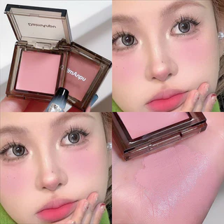 Monocromático Ice Night Square Blush Creme Branco Fosco Cor Nude Hold Maquiagem Blush Sensação Feminina