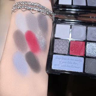 8 Paleta de Sombra Colorida Paris Garden Milk Tea Earth Color Oil Pintura Nove Cores Petal Beads Maquiagem de Olhos Matte Eye