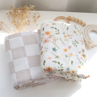 Musselina de algodão de bambu de alta qualidade Baby Gauze Wrap 120cm