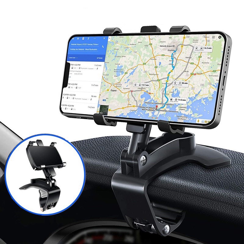 Suporte Para Telefone Celular Carro , Giratório De 360 Graus , Com