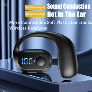 Sem Fio Bluetooth 5.3 Fone De Ouvido Único Tampões Ultra Longa Vida Útil Da Bateria Negócios Esportes Fones Com Microfon em Oferta na Shopee