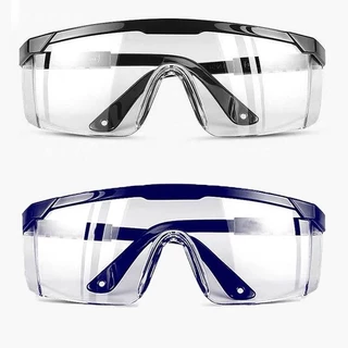 Óculos De Proteção Anti Respingos Para Os Olhos Do Trabalho À Prova De Vento Poeira Ciclismo Com Estrutura De Lente Óptica