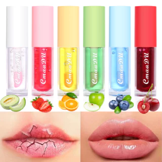 CmaaDu 6 Cores Frutas Hidratante Brilho Labial De Maquiagem Com Mudança De Cor , Copo Antiaderente À Prova D'água em Oferta na Shopee