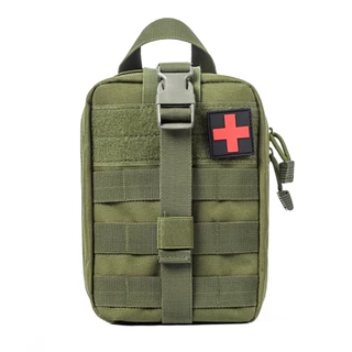 Kit de Primeiros Socorros Multifuncional Exterior Kit Médico Portátil de Emergência Kit Acessório de Emergência molle Bag Mountaineering Bolsa para Celular Lazer