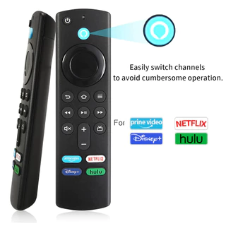 L5B83G TV De Incêndio Controle Remoto De Substituição De Voz Para Amazon (3a Geração) Fire Stick , Fit