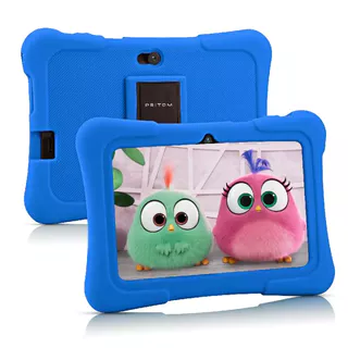 PRITOM Kids Tablet 7 Polegadas Android 10 com Controle dos Pais e Jogos Pré-instalados