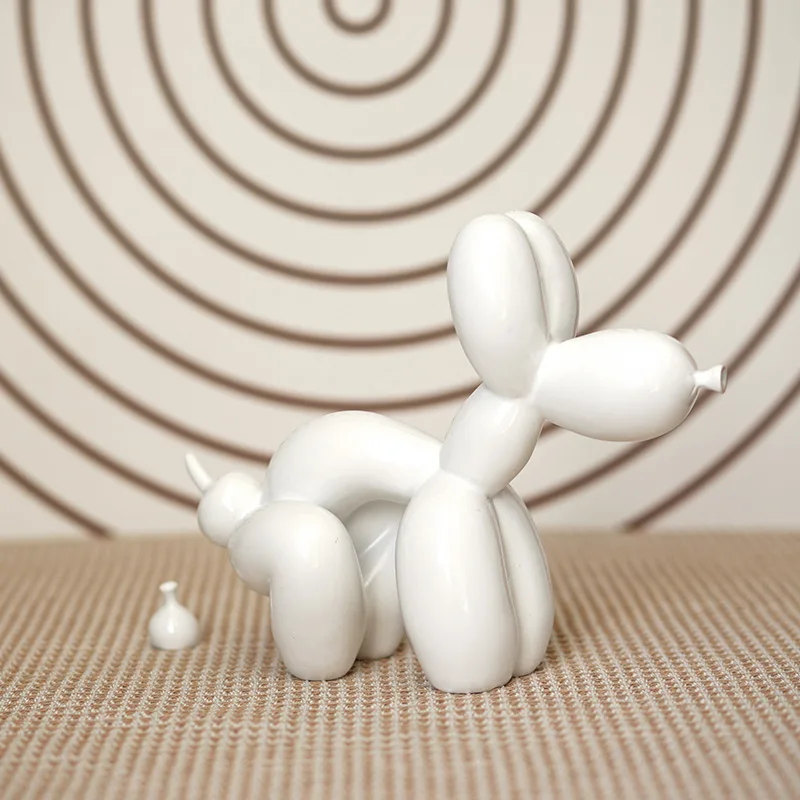 Criativo Desenho Animado Balão Higiênico Decoração De Sala De Estar Moderna foyer Resina Artesanato Ornamentos