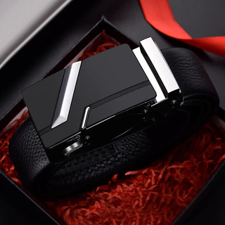Novo Estilo Moda Masculina Fivela de Moda Masculina Fivela Automática Fivela de Liga Fivela de Couro Jeans Masculino de Alta Qualidade Cinto PU Cinto Masculino de Alta Qualidade Cinto Simples Jovem