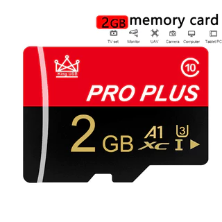 Cartão De Memória PRO Plus Micro SD Classe 10 2GB U3 , Adequado Para Telefones Celulares , Computadores , drones , Câmeras