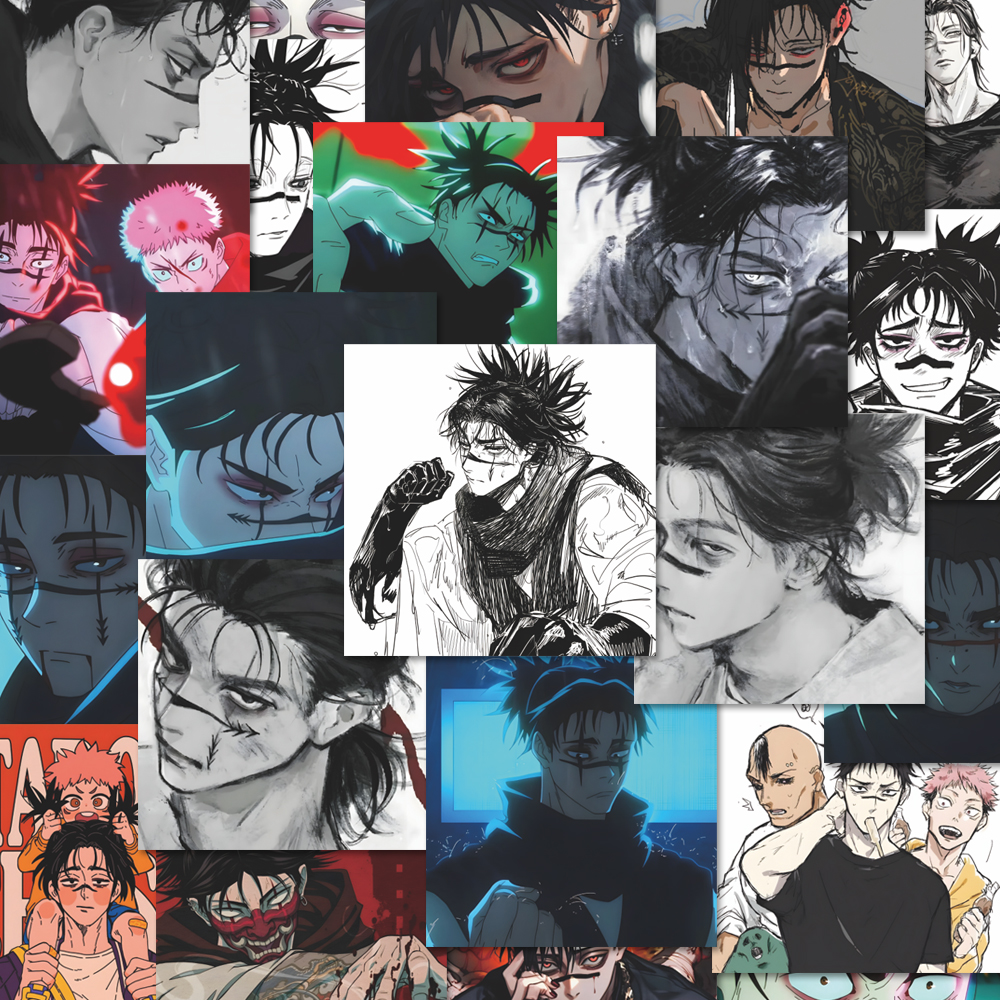 54 pcs Adesivos Anime Criativos Exclusivos , De Vinil Cartoon À Prova D'água , Para Garrafa De Água , Almofada , Telefone , Laptop , Livro De Recortes E Bagagem