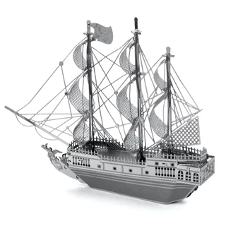 Quebra-Cabeça Do Navio Pirata Pérola Negra Dos Brinquedos Educativos Infantis Metais